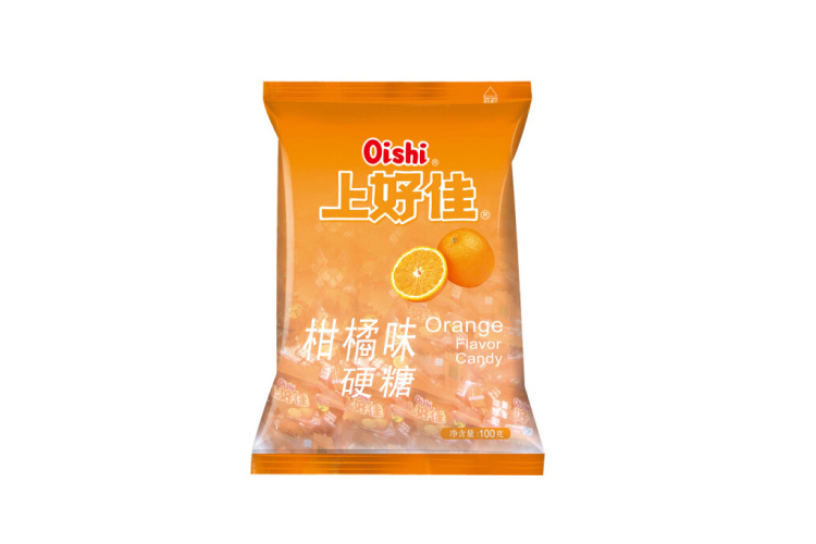 OISHI ORANGE CANDY 100G